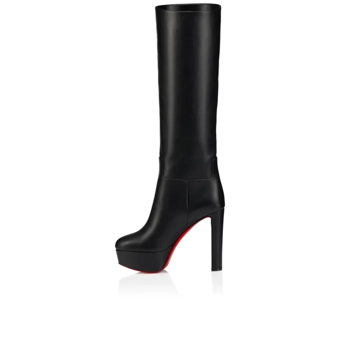 Loo Botta Alta – Stivali da 130 mm – Pelle di vitello – Nero – Donna Loo Botta Alta – Stivali da 130 mm – Pelle di vitello – Nero – Donna