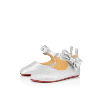 Lou Babe – Ballerine – Lurex – Argento – Bambini