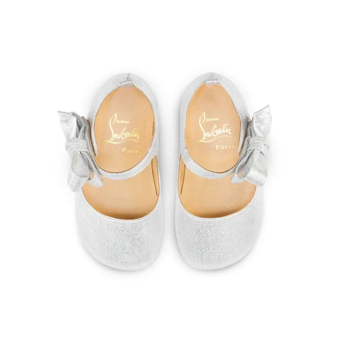 Lou Babe – Ballerine – Lurex – Argento – Bambini Lou Babe – Ballerine – Lurex – Argento – Bambini