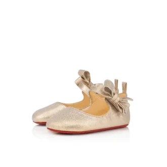 Lou Babe – Ballerine – Lurex – Oro – Bambini