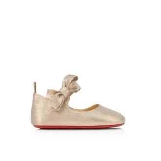 Lou Babe – Ballerine – Lurex – Oro – Bambini