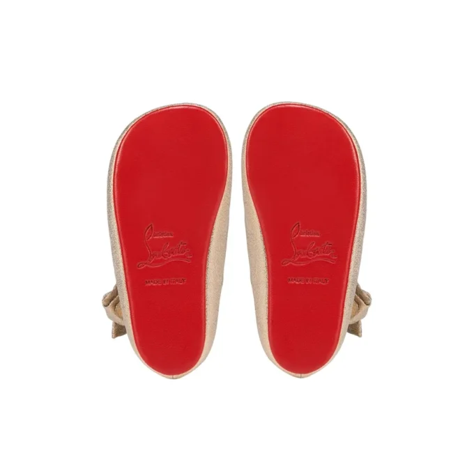 Lou Babe – Ballerine – Lurex – Oro – Bambini Lou Babe – Ballerine – Lurex – Oro – Bambini