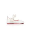 Lou Babe – Ballerine – Raso crepe – Bianco – Baby Lou Babe – Ballerine – Raso crepe – Bianco – Baby
