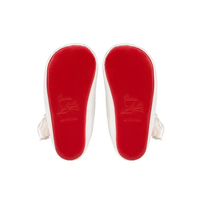 Lou Babe – Ballerine – Raso crepe – Bianco – Baby Lou Babe – Ballerine – Raso crepe – Bianco – Baby