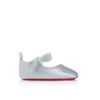 Lou Babe – Ballerine – Raso crepe – Blu pastello – Neonato Lou Babe – Ballerine – Raso crepe – Blu pastello – Neonato