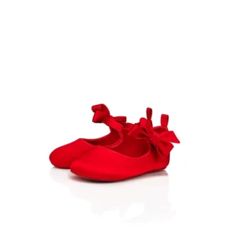 Lou Babe – Ballerine – Raso crepe – Loubi – Bambino Lou Babe – Ballerine – Raso crepe – Loubi – Bambino