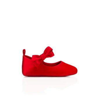 Lou Babe – Ballerine – Raso crepe – Loubi – Bambino Lou Babe – Ballerine – Raso crepe – Loubi – Bambino