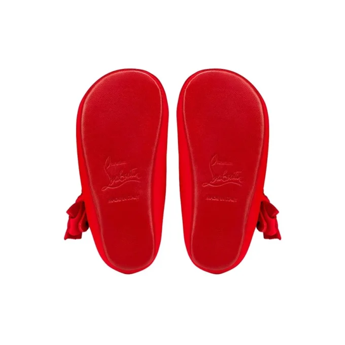 Lou Babe – Ballerine – Raso crepe – Loubi – Bambino