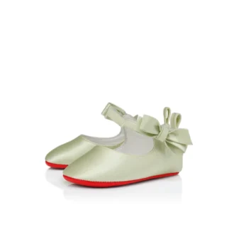 Lou Babe – Ballerine – Raso crepe – Pastello Manuka – Baby Lou Babe – Ballerine – Raso crepe – Pastello Manuka – Baby