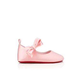 Lou Babe – Ballerine – Raso crepe – Rosa – Bambini Lou Babe – Ballerine – Raso crepe – Rosa – Bambini
