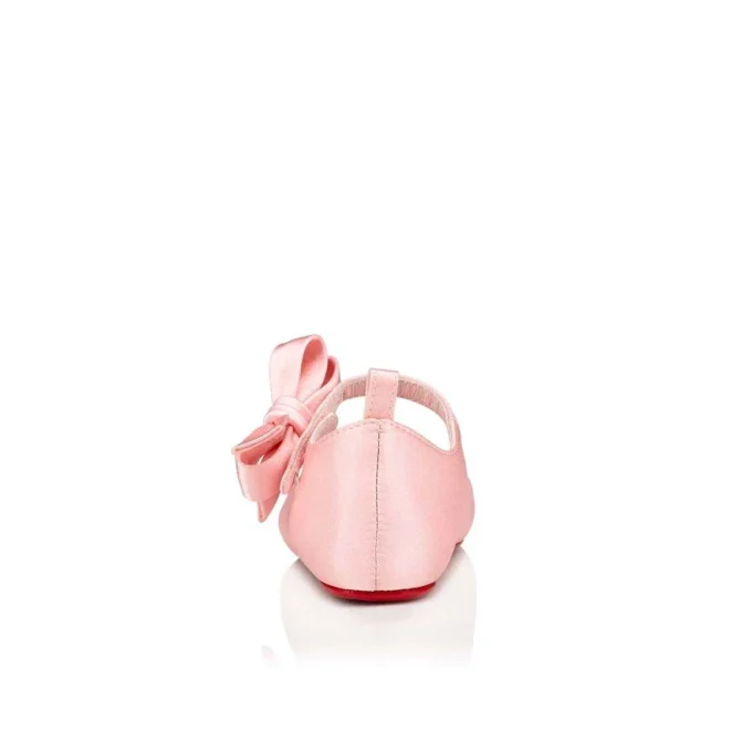 Lou Babe – Ballerine – Raso crepe – Rosa – Bambini Lou Babe – Ballerine – Raso crepe – Rosa – Bambini