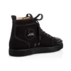 Lou Spikes – Sneakers alte – Pelle scamosciata e borchie – Nero – Uomo Lou Spikes – Sneakers alte – Pelle scamosciata e borchie – Nero – Uomo