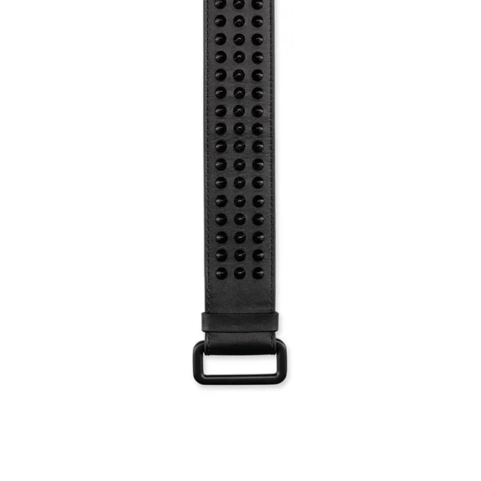 Loubi – Cintura – Pelle di vitello e borchie – Nero Loubi – Cintura – Pelle di vitello e borchie – Nero