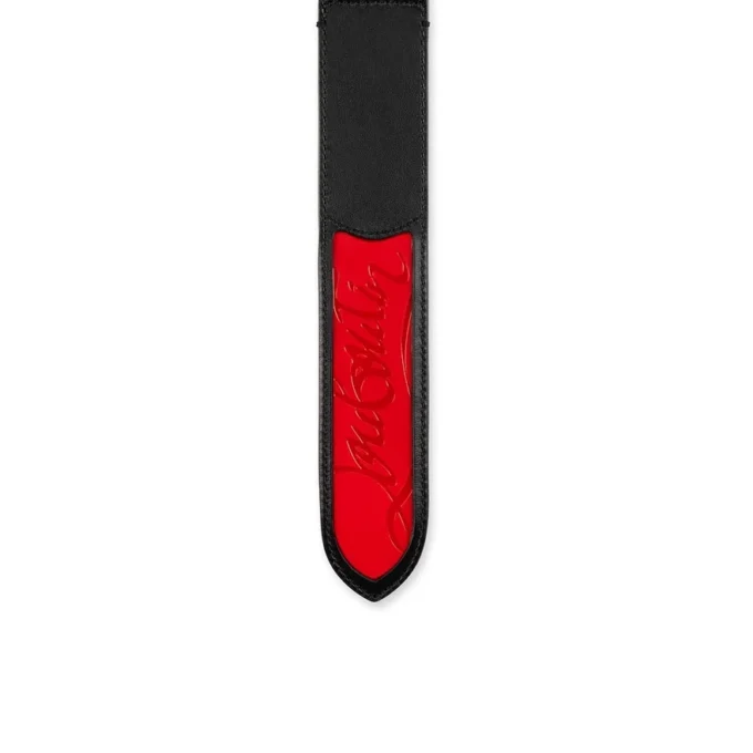Loubi – Cintura – Pelle di vitello e borchie – Nero Loubi – Cintura – Pelle di vitello e borchie – Nero