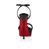 Loubi Queen Alta – Sandali con cinturini da 150 mm – Pelle verniciata – Nero – Donna Loubi Queen Alta – Sandali con cinturini da 150 mm – Pelle verniciata – Nero – Donna