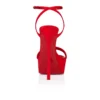 Loubi Queen Alta – Sandali con cinturini da 150 mm – Raso crêpe – Loubi – Donna Loubi Queen Alta – Sandali con cinturini da 150 mm – Raso crêpe – Loubi – Donna