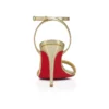 Loubigirl – Sandali con cinturini 85 mm – Pelle – Platino – Donna Loubigirl – Sandali con cinturini 85 mm – Pelle – Platino – Donna