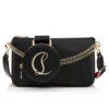 Loubila – Borsa a tracolla – Pelle di vitello martellata e pelle di vitello liscia – Nero Loubila – Borsa a tracolla – Pelle di vitello martellata e pelle di vitello liscia – Nero