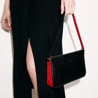 Loubila – Pochette – Pelle nappa – Nero