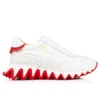Loubishark – Sneakers – Pelle di vitello e neoprene – Bianco – Donna Loubishark – Sneakers – Pelle di vitello e neoprene – Bianco – Donna
