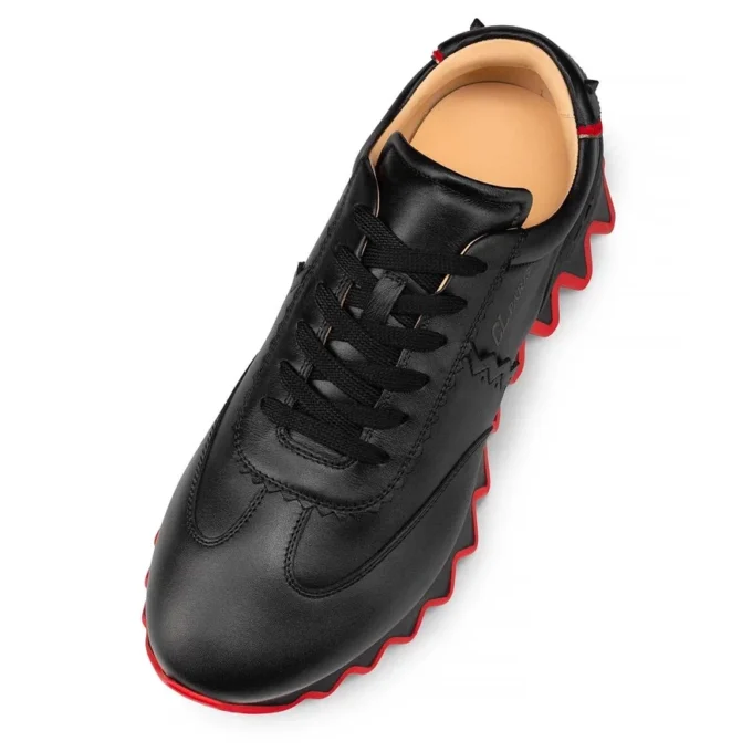 Loubishark – Sneakers – Pelle di vitello e neoprene – Nero – Uomo Loubishark – Sneakers – Pelle di vitello e neoprene – Nero – Uomo