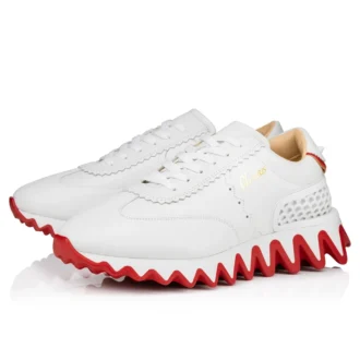 Loubishark – Sneakers – Pelle di vitello, neoprene e gomma – Bianco – Uomo Loubishark – Sneakers – Pelle di vitello, neoprene e gomma – Bianco – Uomo