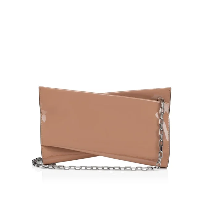 Loubitwist – Pochette – Pelle verniciata – Blush Loubitwist – Pochette – Pelle verniciata – Blush