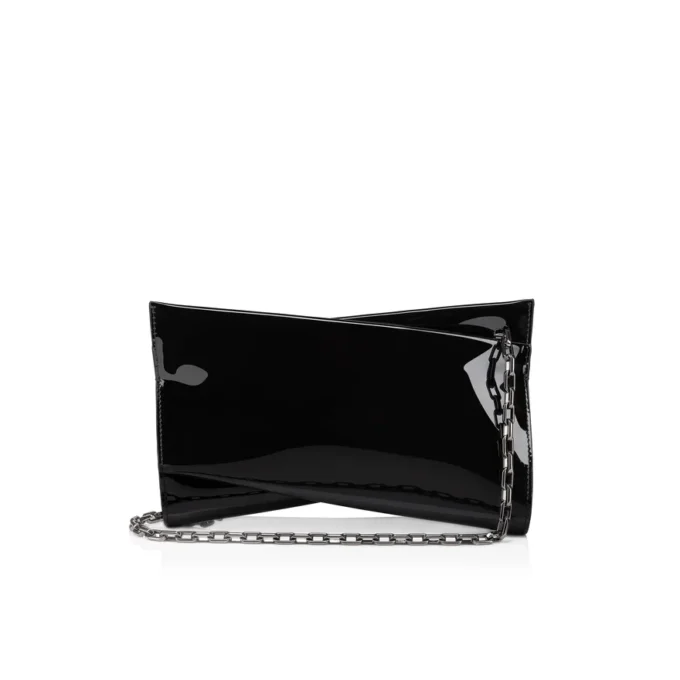 Loubitwist – Pochette – Pelle verniciata – Nero Loubitwist – Pochette – Pelle verniciata – Nero