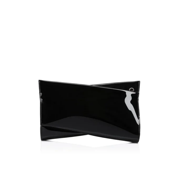 Loubitwist – Pochette – Pelle verniciata – Nero Loubitwist – Pochette – Pelle verniciata – Nero