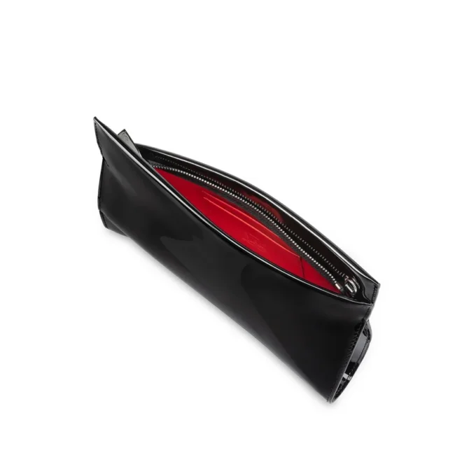 Loubitwist – Pochette – Pelle verniciata – Nero Loubitwist – Pochette – Pelle verniciata – Nero