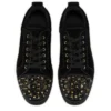 Louis Junior P Pik Pik Strass – Sneakers – Pelle di vitello scamosciata – Nero – Uomo Louis Junior P Pik Pik Strass – Sneakers – Pelle di vitello scamosciata – Nero – Uomo