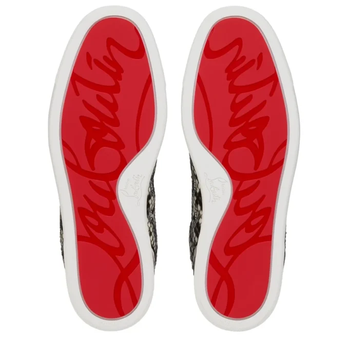 Louis Junior – Sneakers – Pelle di pitone – Roccia – Uomo Louis Junior – Sneakers – Pelle di pitone – Roccia – Uomo
