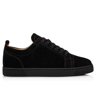 Louis Junior – Sneakers – Pelle di vitello scamosciata – Nero – Uomo