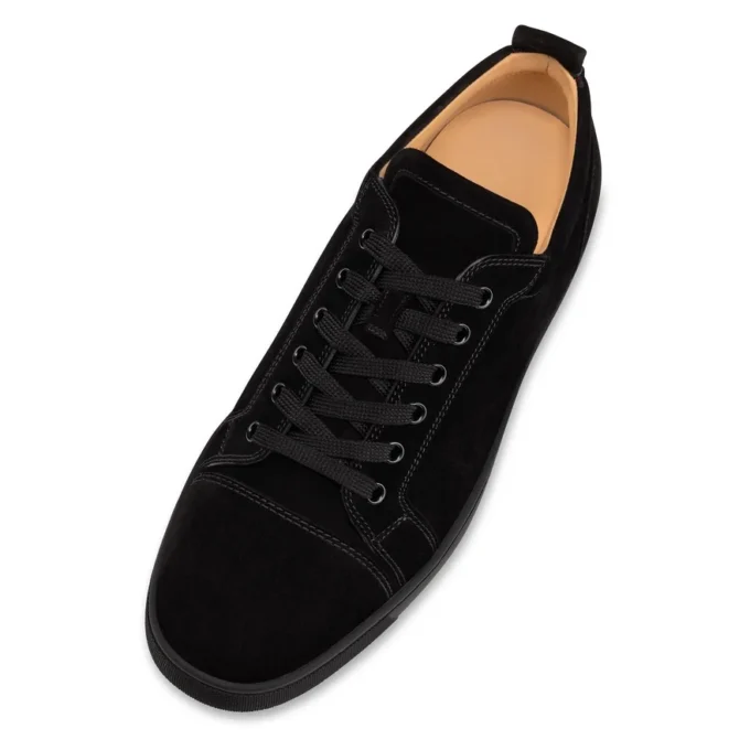 Louis Junior – Sneakers – Pelle di vitello scamosciata – Nero – Uomo