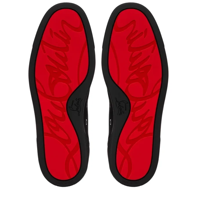 Louis Junior – Sneakers – Pelle di vitello scamosciata – Nero – Uomo