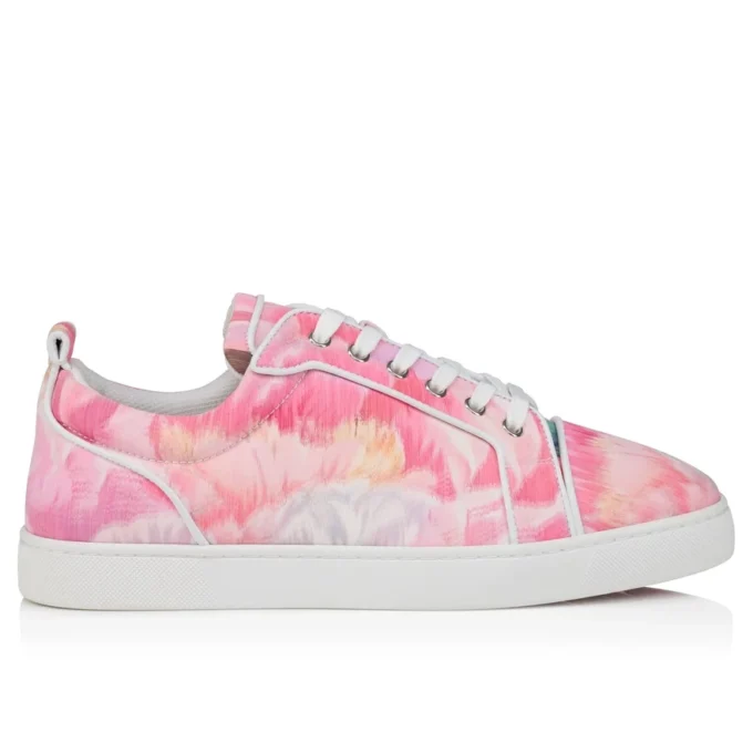 Louis Junior – Sneakers – Tessuto cinese con stampa Peonie – Multicolore – Uomo Louis Junior – Sneakers – Tessuto cinese con stampa Peonie – Multicolore – Uomo
