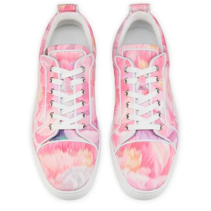Louis Junior – Sneakers – Tessuto cinese con stampa Peonie – Multicolore – Uomo Louis Junior – Sneakers – Tessuto cinese con stampa Peonie – Multicolore – Uomo