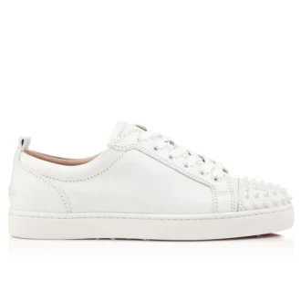 Louis Junior Spikes – Sneakers – Pelle di vitello e borchie – Bianco – Uomo Louis Junior Spikes – Sneakers – Pelle di vitello e borchie – Bianco – Uomo