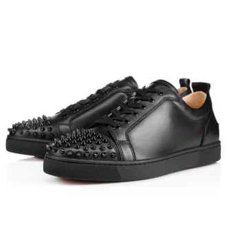 Louis Junior Spikes – Sneakers – Pelle di vitello e borchie – Nero – Uomo Louis Junior Spikes – Sneakers – Pelle di vitello e borchie – Nero – Uomo