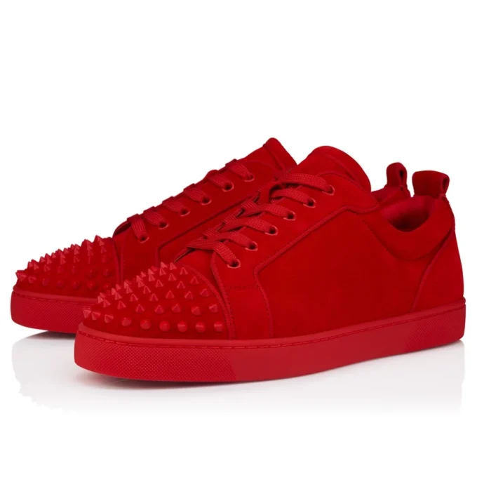 Louis Junior Spikes – Sneakers – Pelle di vitello scamosciata e borchie – Loubi – Uomo