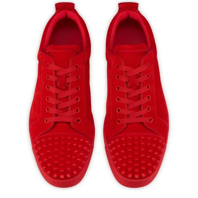 Louis Junior Spikes – Sneakers – Pelle di vitello scamosciata e borchie – Loubi – Uomo