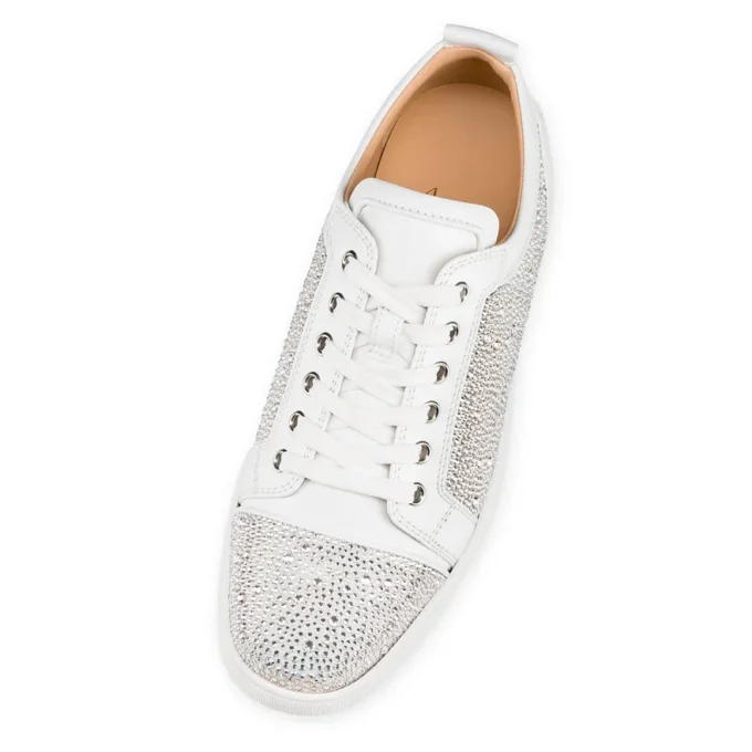 Louis Junior Strass – Sneakers basse – Camoscio e strass – Argento – Uomo Louis Junior Strass – Sneakers basse – Camoscio e strass – Argento – Uomo