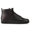 Louis – Sneakers alte – Pelle di vitello – Nero – Uomo