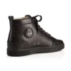Louis – Sneakers alte – Pelle di vitello – Nero – Uomo