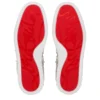 Louperla Jr – Sneakers – Raso crepe, pelle di vitello, strass e perle – Bianco – Uomo Louperla Jr – Sneakers – Raso crepe, pelle di vitello, strass e perle – Bianco – Uomo