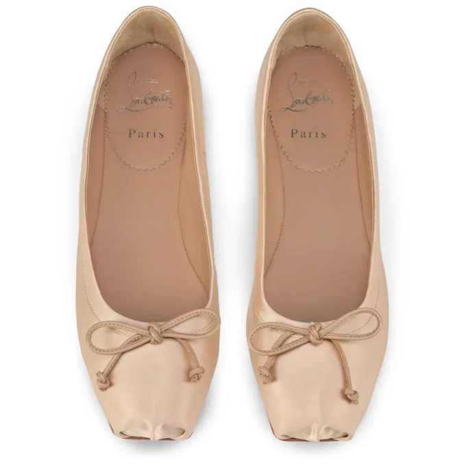 Mamadrague – Ballerine – Raso crepe – Rosa cipria – Donna