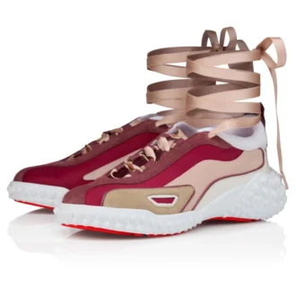 Mara Open – Sneakers – Pelle di vitello e taffetà di seta – Palacy – Donna Mara Open – Sneakers – Pelle di vitello e taffetà di seta – Palacy – Donna