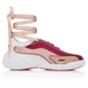 Mara Open – Sneakers – Pelle di vitello e taffetà di seta – Palacy – Donna