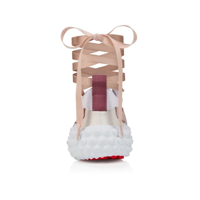 Mara Open – Sneakers – Pelle di vitello e taffetà di seta – Palacy – Donna