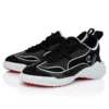 Mara – Sneakers – Pelle scamosciata, pelle di agnello nappa e mesh – Nero – Donna Mara – Sneakers – Pelle scamosciata, pelle di agnello nappa e mesh – Nero – Donna